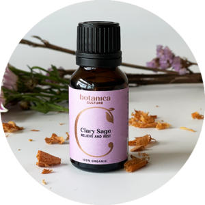 clary sage oil to clear pores