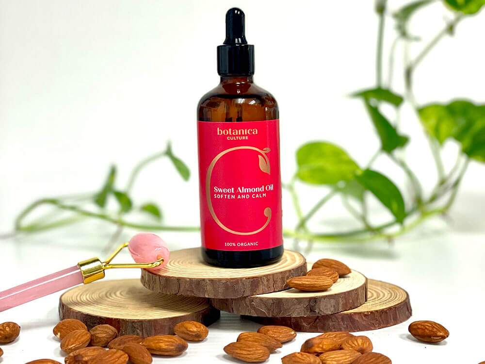 Organic Sweet Almond Oil 100ml - Botanica Culture